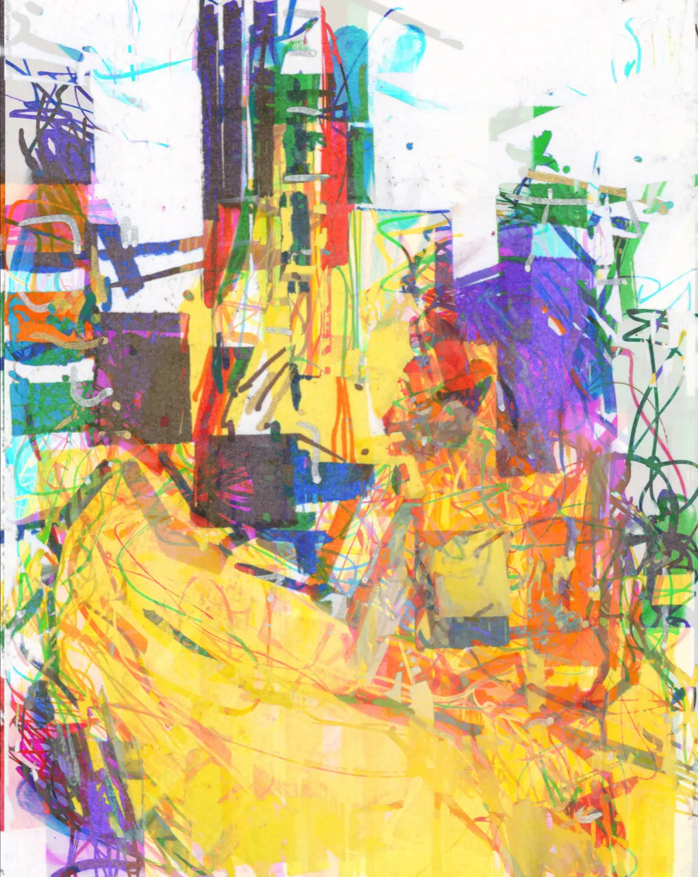 Untitled, photo montage on paper